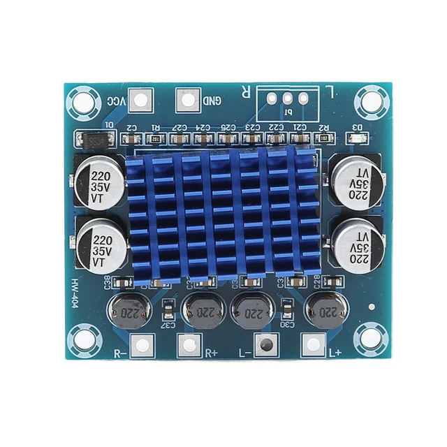 Alt view image 4 of 6 - 2 Channel Digital Audio Power Amplifier Board Stereo Class D 30W for MP3 HW-404