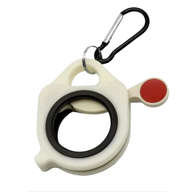 Alt view image 4 of 6 - Wire Ties Keeper Fluorescent Cable Tie Organizer Plastic Electrical Wire Ties Clip Cable Tie Tool