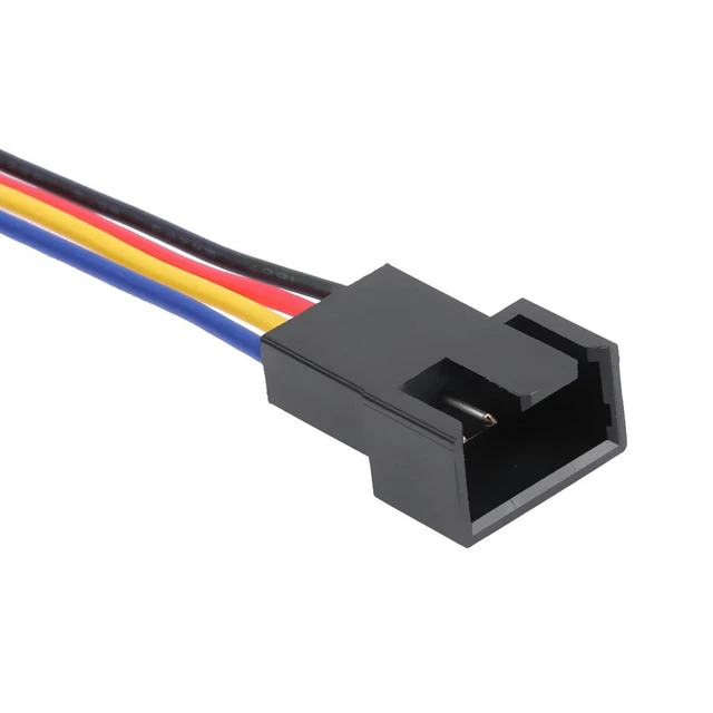 Alt view image 6 of 6 - 5Pin to 4Pin Fan Connector Adapter Converter Extension Cable Wire for