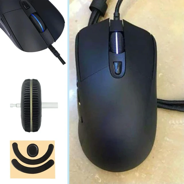 Alt view image 6 of 6 - Mouse Scroll Wheel Pulley Mouse Feet Mouse Skates Plastic Rolling Wheel for G403 G703 G603 Gaming Mouse