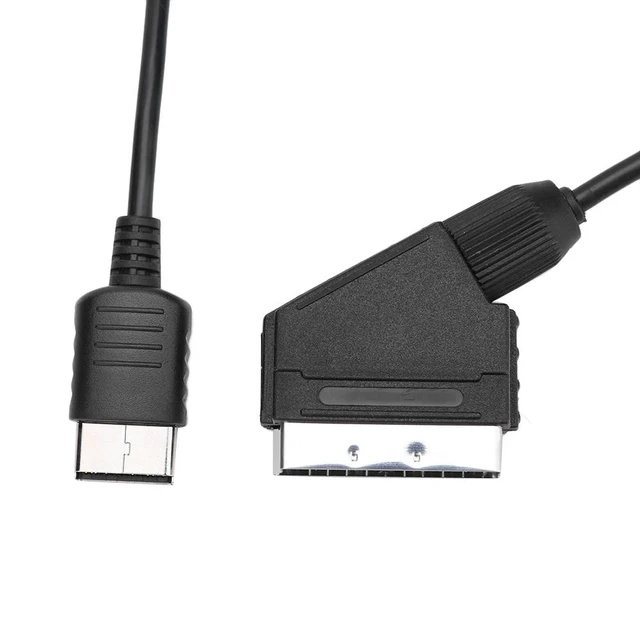 Alt view image 3 of 6 - Scart Cable 1.8m/6ft TV AV Lead RGB Scart Cable Replacement Image Definition Improvement for Dreamcast DC