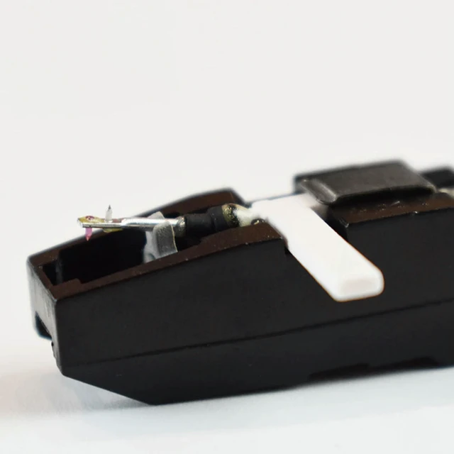Alt view image 3 of 6 - Ruby Dual Stylus Turntable Cartridge Replacement Turntable Cartridge Accessory Magnetic Stylus for LP 78 RPM Record