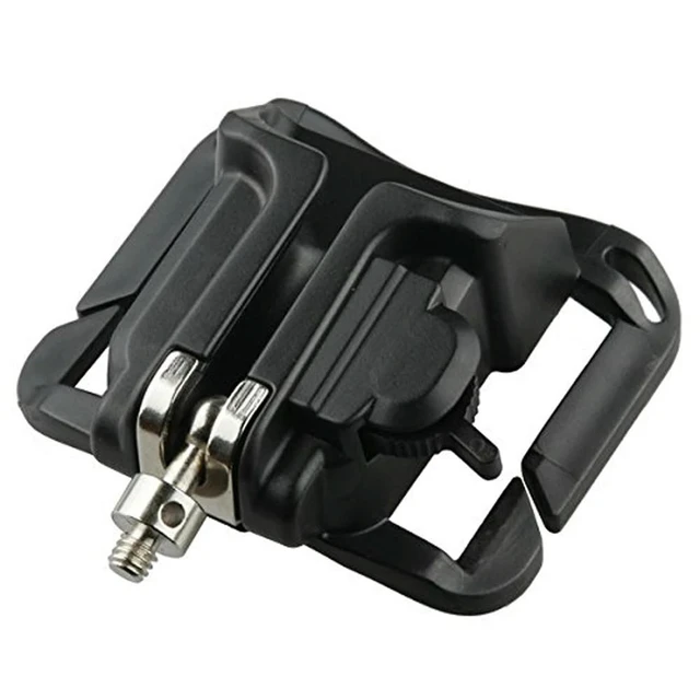 Alt view image 3 of 6 - Quick Strap Waist Belt Buckle Button Mount Clip Camera Video Bags Quick Release Button for //DSLR