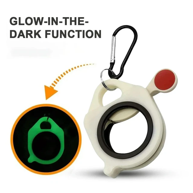 Alt view image 2 of 6 - Fluorescent Cable Tie Organizer Reusable Zip Tie Holder Electrical Wire Ties Clip Cable Tie Tool