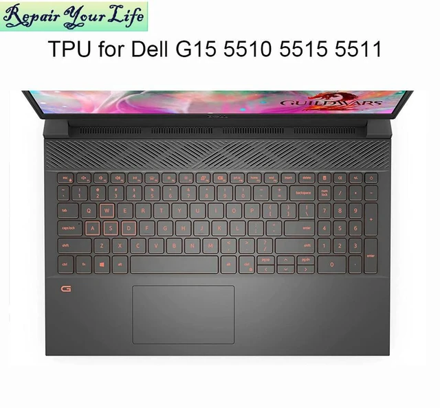 Main image of 2021 Gaming Laptop Keyboard Cover Clear TPU for G15 5510 5511 5515 keyboards Dust protector covers replacement accessories