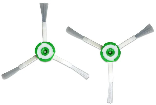 Main image of 1 Pair Side Brush for iRobot Roomba I Series Sweeping Robot Accessories for iRobot i7 E5 E6 Replacement Green Brushes