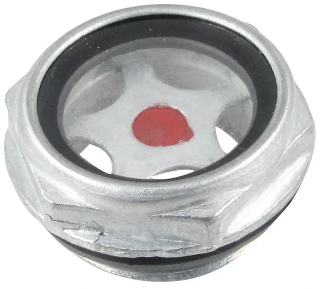 Main image of 26mm Male Threaded l Air Compressor Oil Level Sight Glass