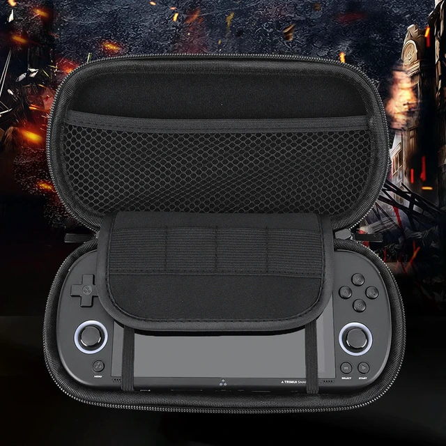 Alt view image 2 of 6 - Trimui Pro Special Bag EVA Hard Waterproof Hardshell Case with Carabiner for Trimui + Handheld Game Console