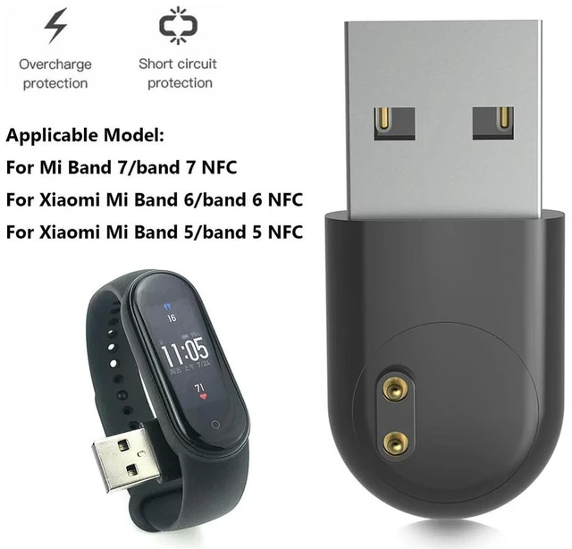 Main image of USB Mini Charger Replacement Compact Charging Dock Stand Station Plug and Play Watch Charger Stand for Mi Band 7 6 5 NFC