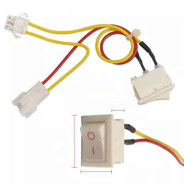 Main image of Gas Water Heater Dual-Pole Hot/Cold Switch Power Switch Water Heater Male/Female Plug Switch Accessories