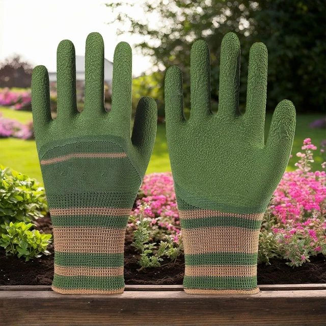 Alt view image 2 of 3 - Gardening Gloves Thorn Proof Rose Pruning Garden Glove Protection Glove Rose Gloves for Cactus Rose and Blackberry for Women/Men