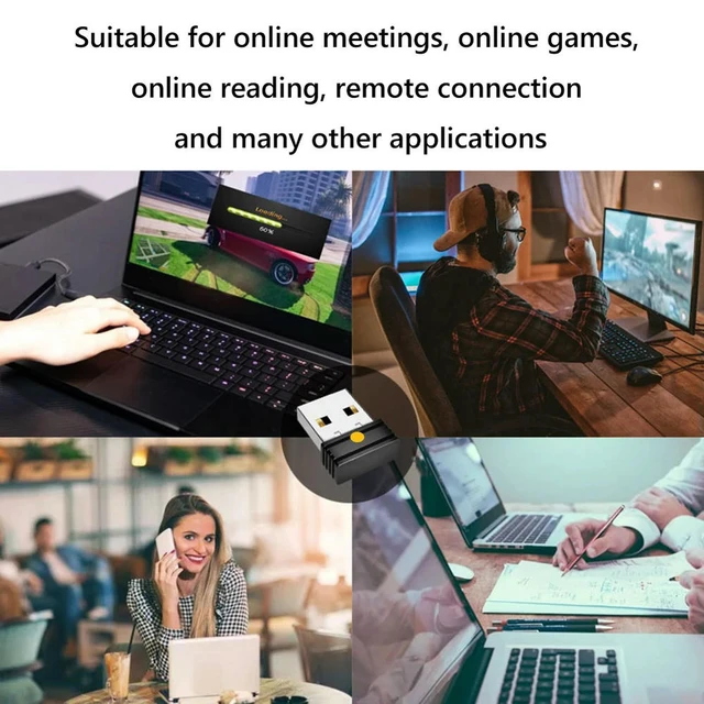 Alt view image 2 of 3 - Mini Automatic Mouse Jiggler Undetectable USB Automatic Move Cursor Plug and Play with ON/OFF Indicator Light for Laptop Desktop