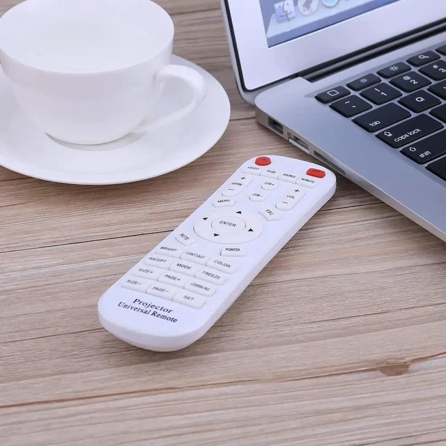 Alt view image 2 of 3 - Universal Multifunctional Projector Remote Control Replacement for ThundeaL Vivicine WZATCO Projector Remote Controller