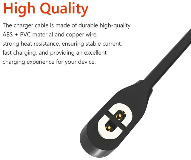 Main image of 1m Charging Cable for Bone Conduction Headphone USB Charger Power Supply Replacement Accessories for AfterShokz Aeropex AS800