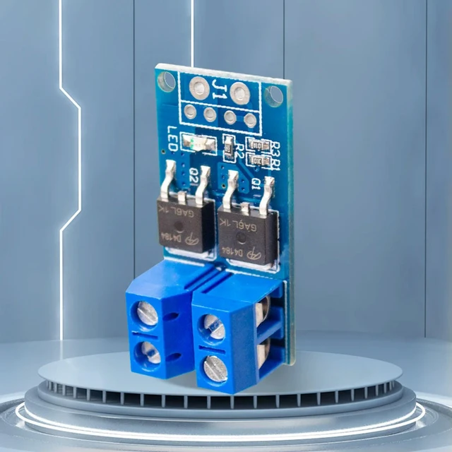 Alt view image 2 of 3 - PWM Adjustment Electronic Switch Control Board DC 5V-36V High Power MOSFET Switch Drive Module 400W for Lamp Brightness Control