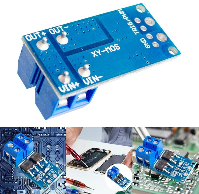 Main image of PWM Adjustment Electronic Switch Control Board DC 5V-36V High Power MOSFET Switch Drive Module 400W for Lamp Brightness Control
