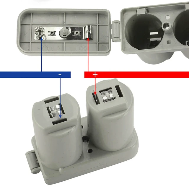Alt view image 2 of 3 - 2 PCS Double Compartments Universal Box for Gas Water Heater Accessories Parts Plastic Double Case Shell
