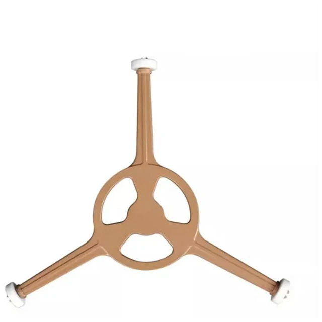 Alt view image 2 of 3 - 1Pc Microwave Ring Roller Support Glass Turntable Plate Holder Stand with Triple Arm for Midea Microwave Oven Accessories