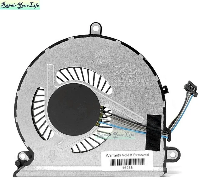 Main image of 856359-001 Laptop CPU Cooling Fans for Pavilion 15-AU 15T-AU AU000 AU023 TPN-Q172 Computer Notebook PC Fan Radiator Cooler