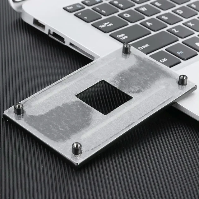 Alt view image 2 of 3 - PC Motherboard CPU Cooler Mounting Bracket l Back Plate for AM4 Socket
