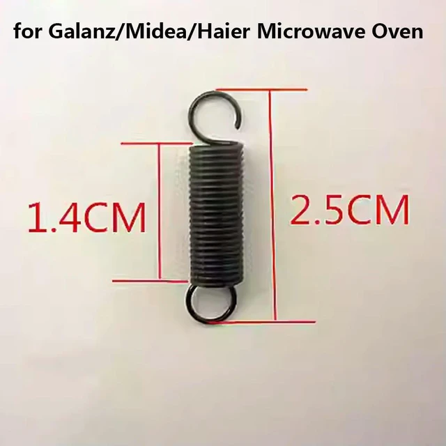 Main image of 4 PCS Microwave Oven Door Hook Spring Accessories for Galanz/Midea/Haier Microwave Oven Extension Tension Spring