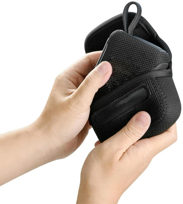 Main image of For GO5/GO4/GO2 Speaker Bag Reusable Embossed Diving Protective Sleeve Solid Color Casual Container for Travel Work