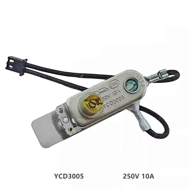 Alt view image 3 of 3 - 1PC 10A 250V Temperature Controller for Midea Electric Pressure Cooker Thermostat Control Sensor Thermostat Temperature Switch