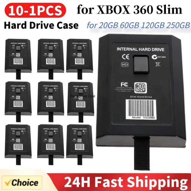 Main image of Plastic Internal HDD Hard Disk Drive Box for 20GB 60GB 120GB 250GB HDD Housing Game Accessories Replacement for XBOX 360 Slim