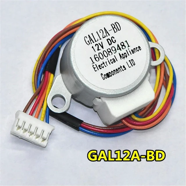 Main image of Repair 12V Step Motor GAL12A-BD with 22cm Cable For Galanz Hanging Air Conditioner Swing Blade Synchronous Motor 160089481 Parts