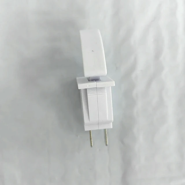Alt view image 3 of 3 - 1Pc Refrigerator Door Light Switch 2Pin 6A 250V Momentary Fridge Switch P29-A31 (W101) for Freezer Door Control Light Switches