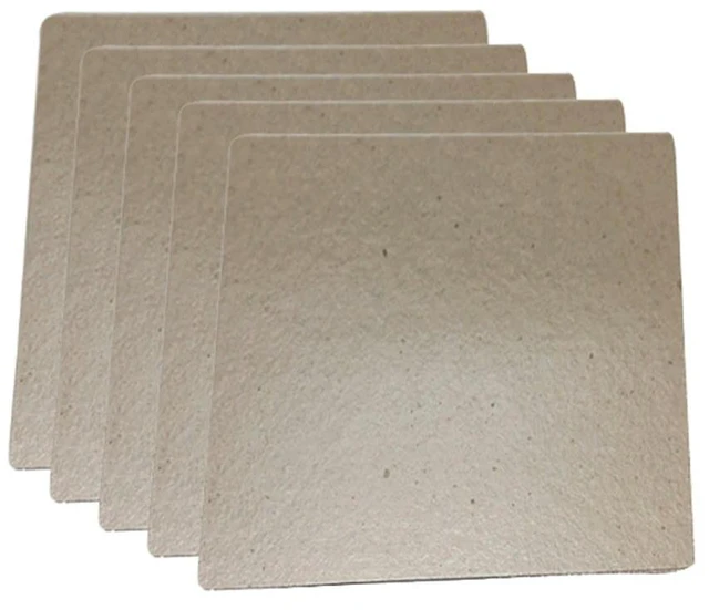 Main image of 5Pcs Microwave Oven Repairing Part 120 x 130mm Mica Plates Sheets for Midea Microwave Oven Kitchen Accessories