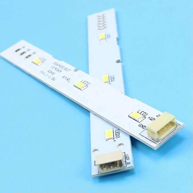 Alt view image 2 of 3 - 1 PCS Freezer Light Bar LED Strip For Haier Refrigerator LED Light BCD-575WDBI 0064001827 12V 1.5W Lamp Bar Refrigerator Parts