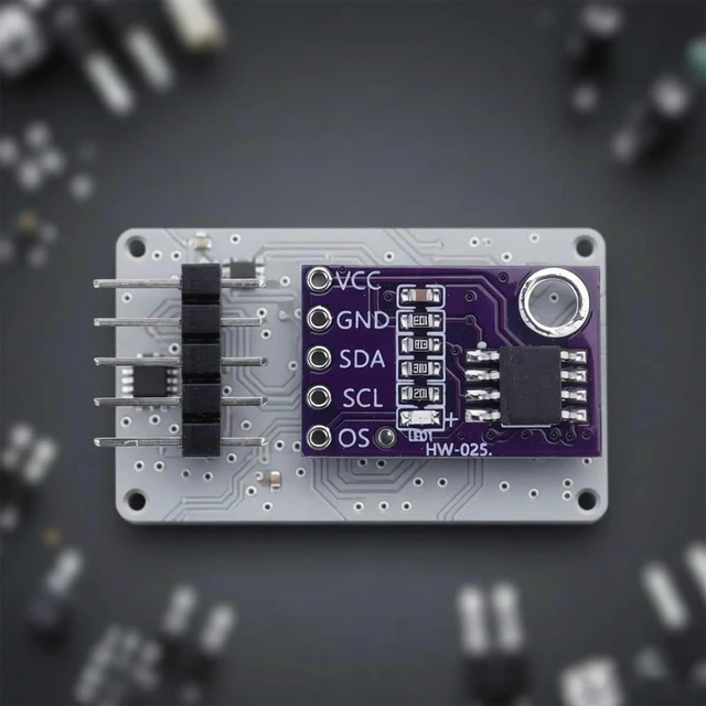 Alt view image 3 of 3 - High Precision Development Board LM75BD Digital Temp Measurement Module DIY Projects/Home/Industrial Control