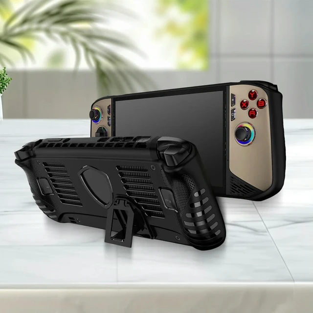 Alt view image 2 of 3 - Handheld Game Console Case for Claw 8 AI+ 2025 TPU with Kickstand Host Shell Shockproof Soft Case Cover Anti-Scratch