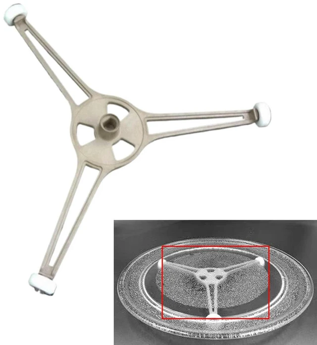 Main image of 1Pc Microwave Ring Roller Support Glass Turntable Plate Holder Stand for Galanz P70D20TJ-D3 Microwave Oven Turntable Bracket