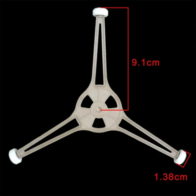 Alt view image 2 of 3 - 1Pc Microwave Ring Roller Support Glass Turntable Plate Holder Stand for Galanz P70D20TJ-D3 Microwave Oven Turntable Bracket