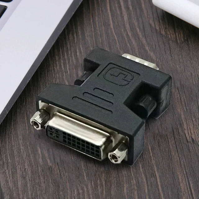 Alt view image 2 of 3 - DVI Female To VGA Male Adapter DVI-I 24+5 Port Converter Cable Extender Adapter Connector for Your VGA Monitor Or Display
