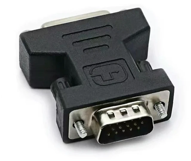 Main image of DVI Female To VGA Male Adapter DVI-I 24+5 Port Converter Cable Extender Adapter Connector for Your VGA Monitor Or Display
