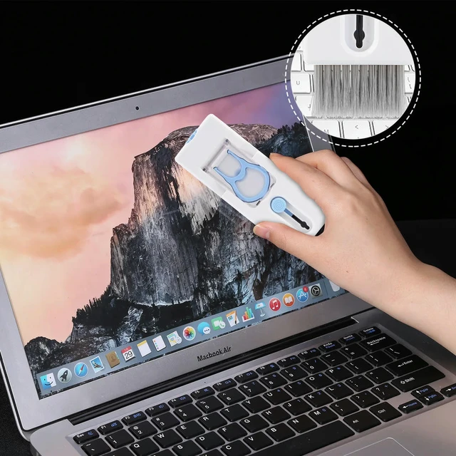 Alt view image 3 of 3 - 11-in-1 Keyboard Cleaning Kit Multifunctional PC Screen Cleaners Set