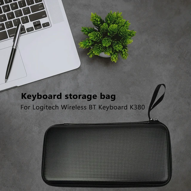 Alt view image 2 of 3 - Waterproof Carrying Bags Shock Proof Hard EVA Keyboard Protection Bag Dust Proof Keyboard Carrying Case for Magic Keyboard