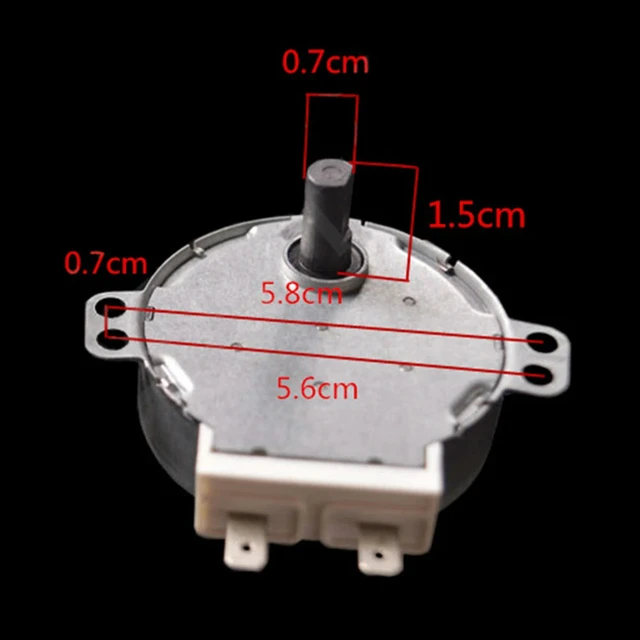 Alt view image 3 of 3 - 1PCS For GALANZ Microwave Oven Accessories Turntable Motor GAL-5-30-TD 30V 4W