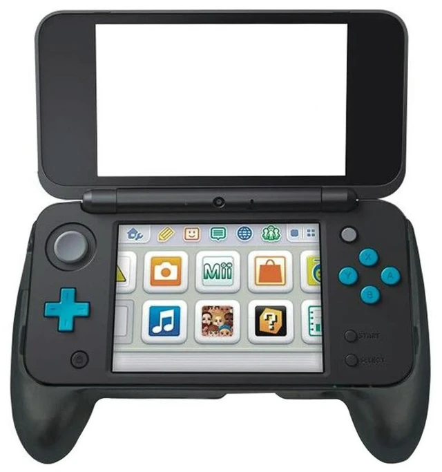 Main image of Console Gamepad Hand Grip ABS Plastic Joypad Bracket Holder Black Accessories for Nintendo 2DS LL 2DS XL Console