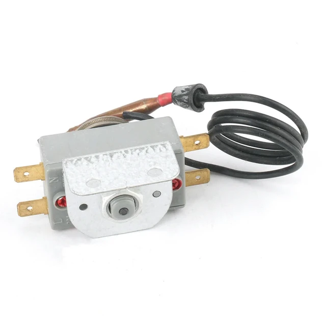 Alt view image 2 of 3 - Replacement 20A/250V Manual Reset 4 Pin Terminals Thermostat for Electric Water Heater WQS95-12 Temperature Limiter Repair Parts
