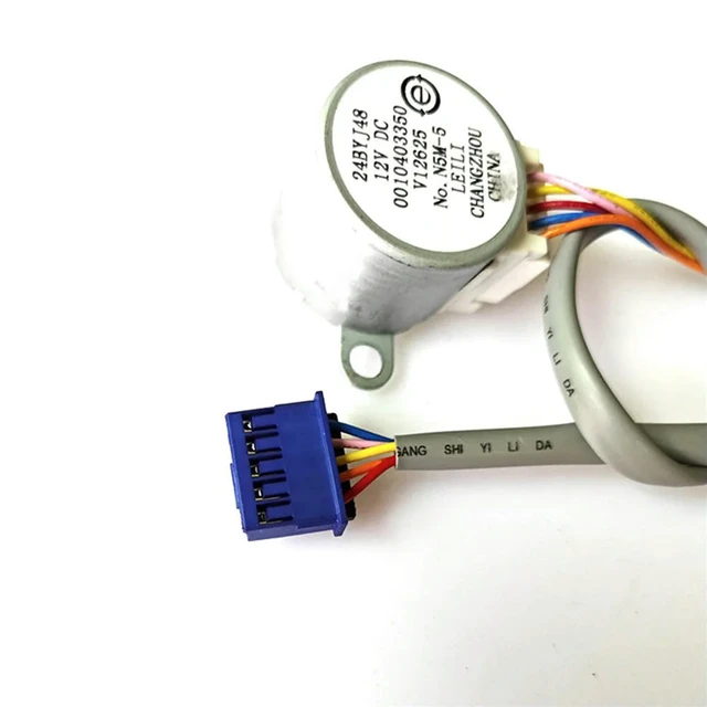 Alt view image 2 of 3 - 24BYJ48 Step Motor For Haier Air Conditioning 12V Vertical Air Conditioner Cabinet Swing Flap Motor Accessories