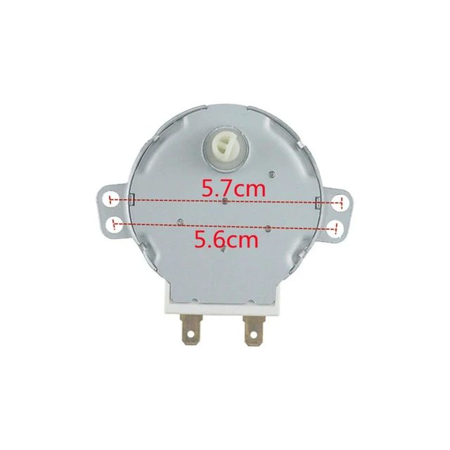 Alt view image 3 of 3 - Microwave Oven Motor 100V-120V 4W 50/60Hz Microwave Turntable Synchronous Motor 49TYZ-A1 Microwave Oven Tray Motor Accessories