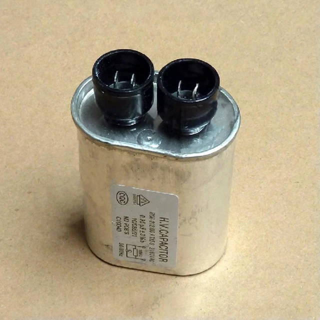 Alt view image 2 of 3 - For Microwave Oven Capacitor Parts 1.0UF/1.05U/1.1UF 2100V Microwave Oven High Voltage Capacitor Microwave Oven Accessories