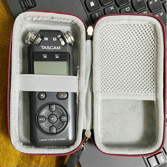 Alt view image 3 of 3 - EVA Hard Carrying Case Shockproof Hard Travel Case Anti-Drop Travel Carry Bag for TASCAM DR-05/DR-07 Digital Recorder