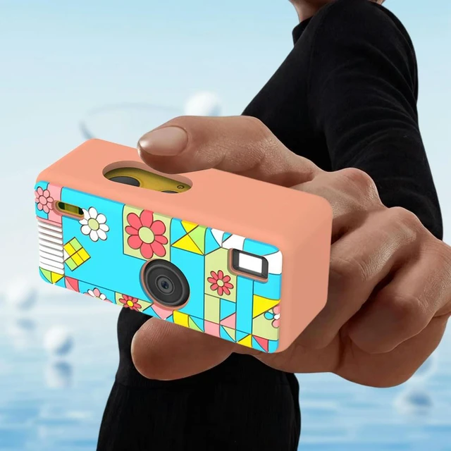 Alt view image 3 of 3 - For KODAK CHARMERA Silicone Cameras Protective Cover with Lanyard Waterproof Full Body Sleeve Anti-Scratch Cameras Accessories