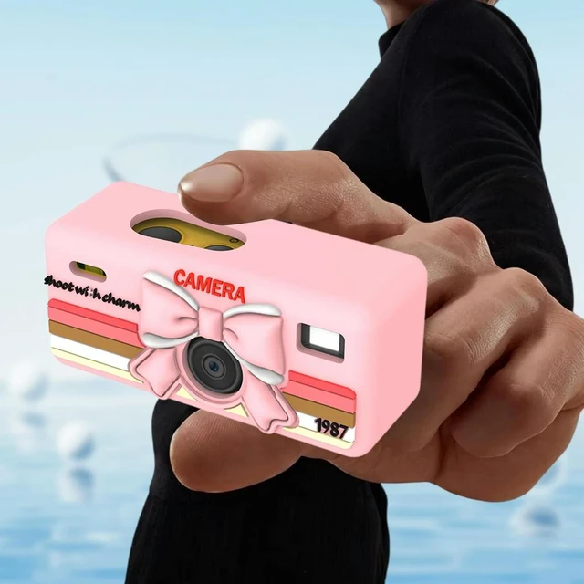 Alt view image 3 of 3 - For KODAK CHARMERA Keychain Digital Camera Silicone Protective Case with Lanyard Silicone Cameras Protective Cover Anti-Scratch