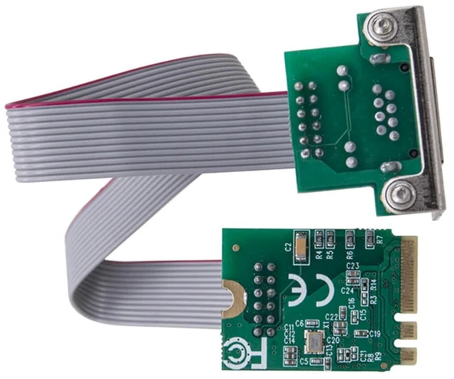 Main image of M.2 Network Card 10/100/1000Mbps Ethernet Network Card RTL8111H Chip M.2 A+E Ethernet Adapter for Desktop PC for Linux